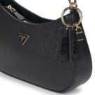 Guess NOELLE II TOP ZIP SHOULDER BAG Nero Borse a spalla Donna - 4