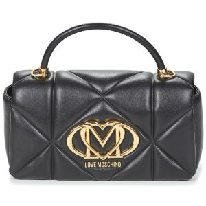 Borsa a tracolla donna Love Moschino  EMBOSSED QUILTED JC4085  Nero Love Moschino 8059987418102
