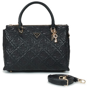 Borsette donna Guess  ADELASIA MULTI COMP SATCHEL  Nero Guess 190231965039