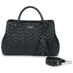 Borsette donna Guess  MELISANDRA LRG TRI COMP STCHL  Nero Guess 190231963585