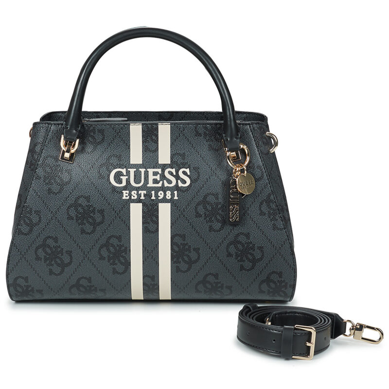 Borsette donna Guess  NOELLE II LUXURY SATCHEL  Nero Guess 190231964896