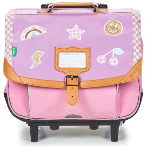 Cartella con rotelle ragazza Tann's  MANON CARTABLE TROLLEY 38 CM  Rosa Tann's 3662498094892