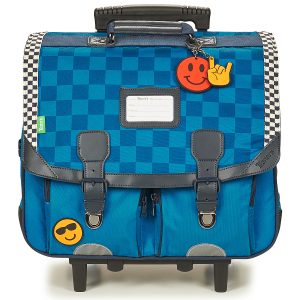 Cartella con rotelle ragazzo Tann's  MARCEAU CARTABLE TROLLEY 41 CM Tann's 3662498094120