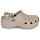 Sabots Crocs Classic Platform W Beige pour femmes - Pointure 2