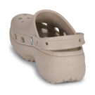Sabots Crocs Classic Platform W Beige pour femmes - Pointure 5
