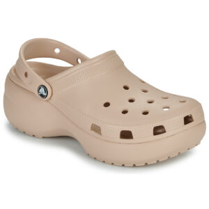 Classic Platform Clog W  Beige