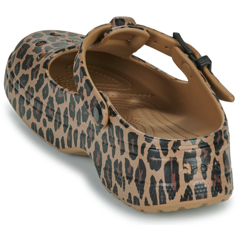 Crocs Donna Zoccoli Classics Mary Jane Animal Clog Marrone - 5