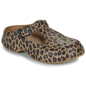Classics Mary Jane Animal Clog  Marrone