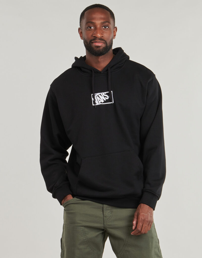 Felpe con cappuccio Vans BLOCKED BOX PO HOODIE Nero Felpe con cappuccio Uomo - 2