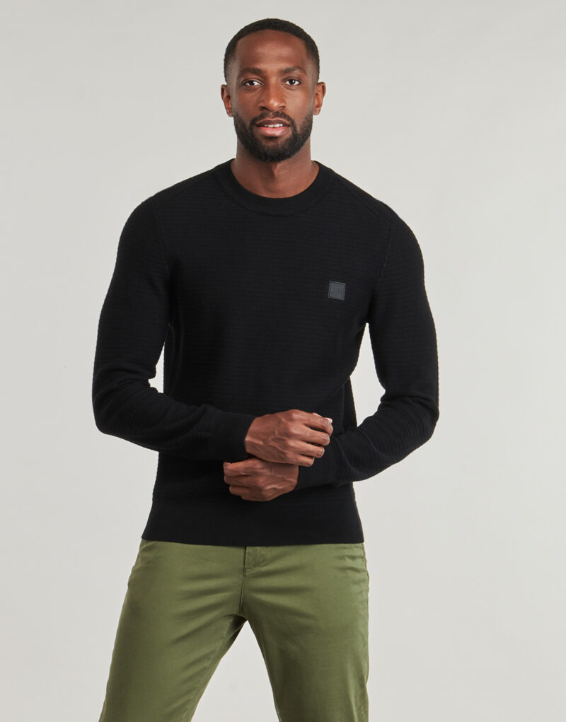 Maglione BOSS Anion_S Nero Maglioni Uomo - 2