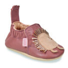 Einfache Kinderhausschuhe für Mädchen Peasy  MY BLUMOO HERISSON Easy Pink Peasy 3608927550409