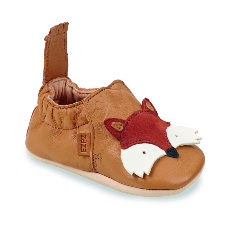 Pantofole bambini ragazza Easy Peasy  MY BLUMOO RENARD  Marrone Easy Peasy 3608927550522