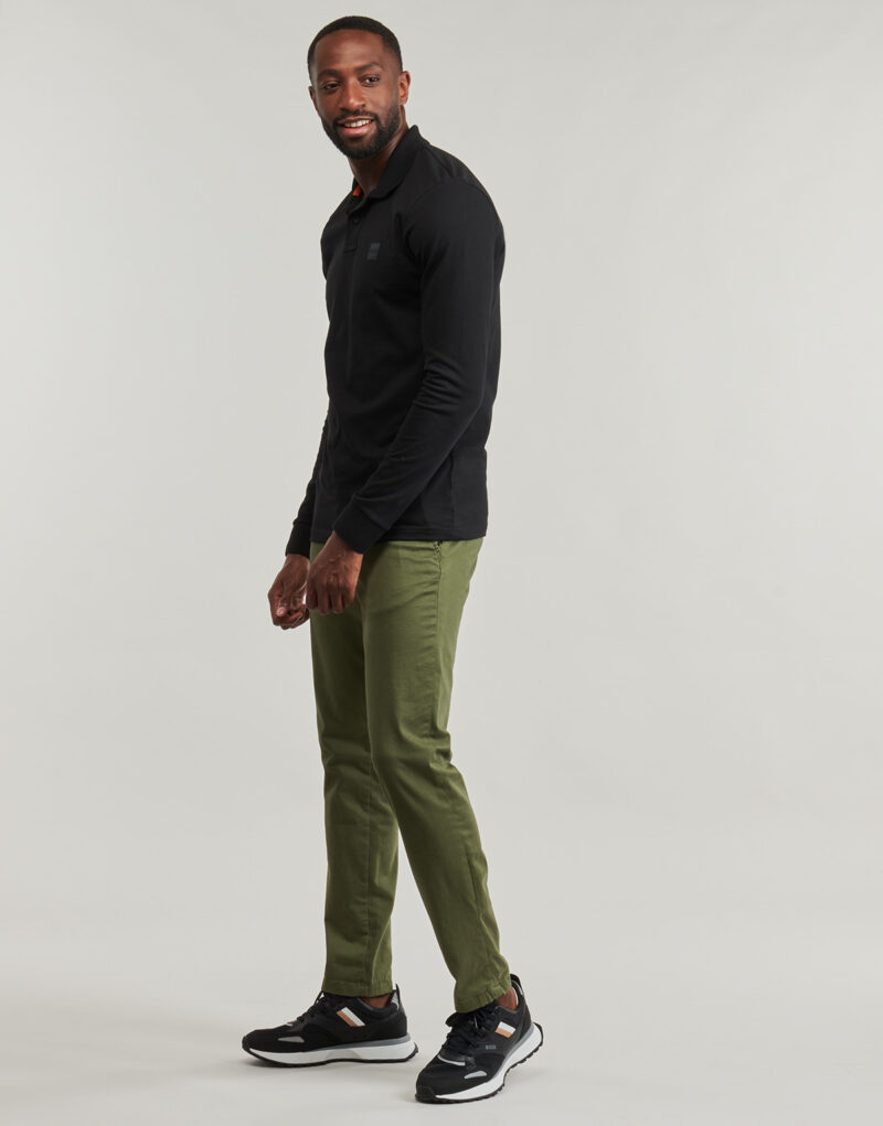 Polo maniche lunghe  BOSS  Passerby  Nero -  Polo maniche lunghe Uomo - 3