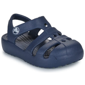 Sandali bambini ragazza Crocs  Classic Fisherman T  Blu Crocs 198445116247