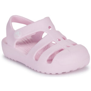 Sandali bambini ragazza Crocs  Classic Fisherman T  Rosa Crocs 198445116315