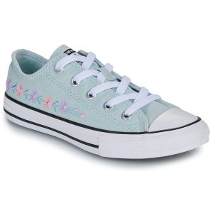 Scarpe bambini ragazza Converse  CHUCK TAYLOR ALL STAR FLORALS  Blu Converse 194435567587