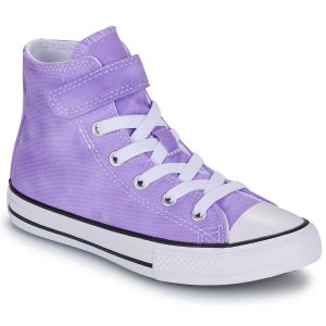 Scarpe bambini ragazza Converse  CONVERSE CHUCK TAYLOR ALL STAR COLOR SPLASH EASY ON  Viola Converse 194435576992