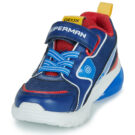 Geox Baskets bleues J CIBERDRON BOY SUPERMAN pour enfant - 3
