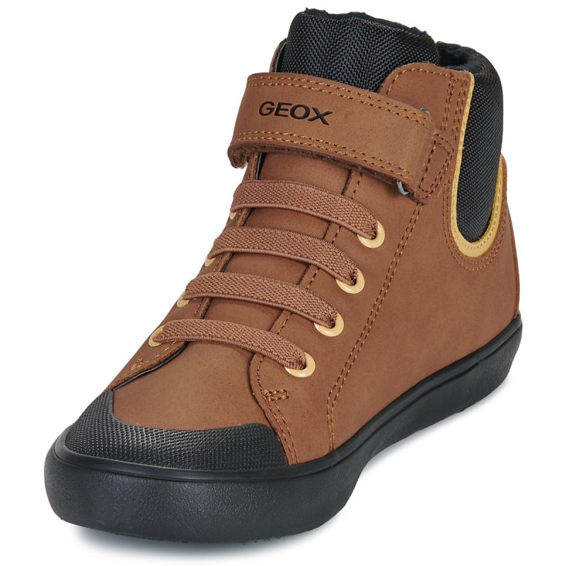 Geox Baskets marron J GISLI BOY pour enfants - Taille 3