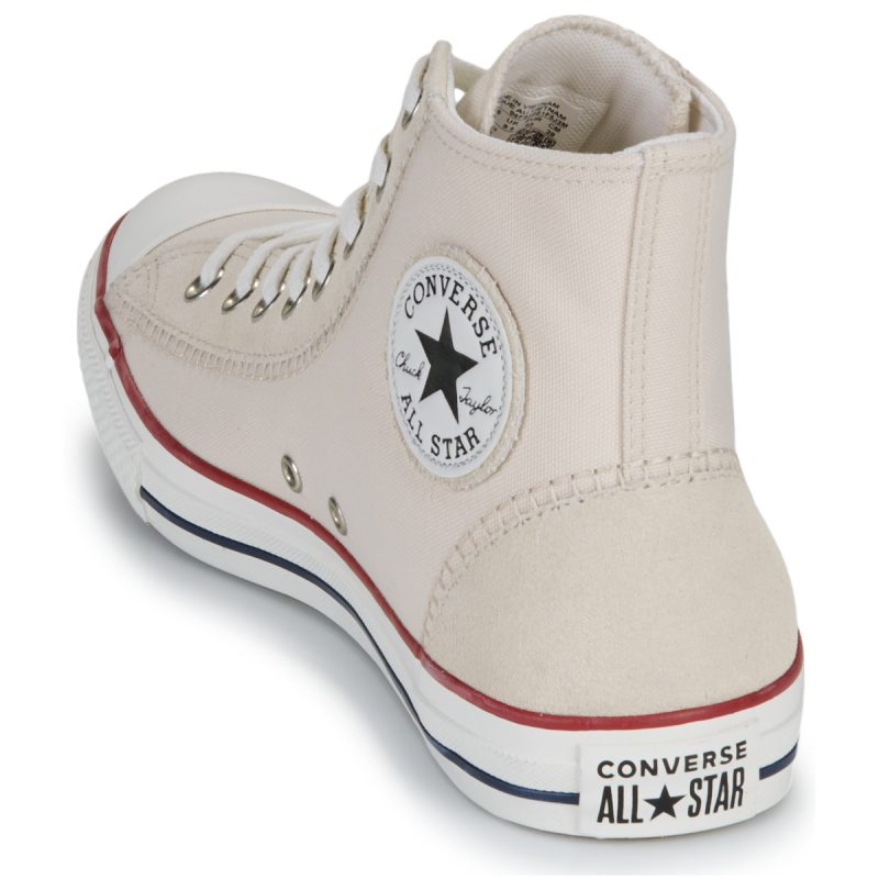 Converse CHUCK TAYLOR ALL STAR WIDE Beige Sneakers alte Uomo - 5