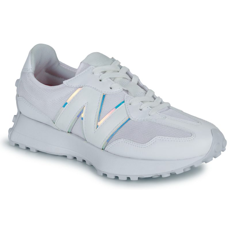 Sneakers basse New Balance 327 Bianco per donna, design elegante e casual, perfette per ogni occasione. Acquista ora per comfort e stile.