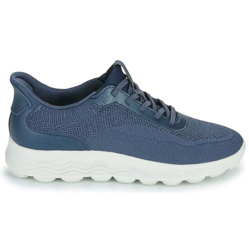 Geox D SPHERICA PLUS A Blaue Low-Sneaker f&uuml;r Damen - Gr&ouml;&szlig;e 2