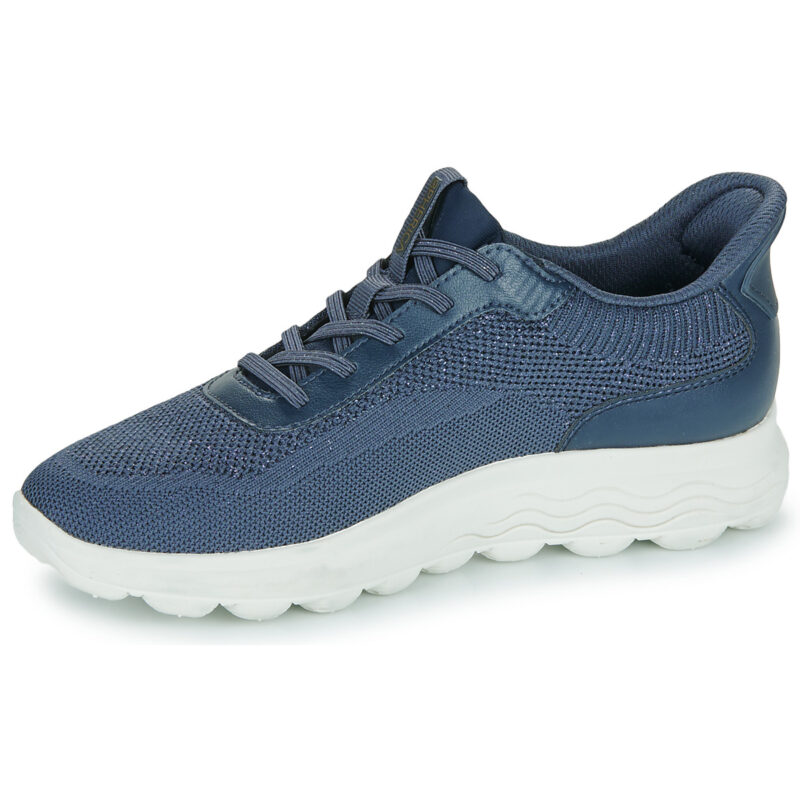 Geox D SPHERICA PLUS A Blaue Low-Sneaker f&uuml;r Damen - Gr&ouml;&szlig;e 4