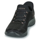 Skechers SUMMITS CLASSY NIGHT SLIP-INS Black Low Sneakers Women - 3