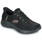 Skechers SUMMITS CLASSY NIGHT SLIP-INS Black Low Sneakers Women - 1