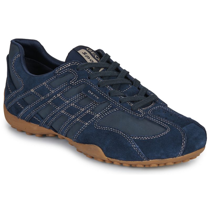 Geox  U SNAKE ORIGINAL B  Blu -  Sneakers Uomo - 1