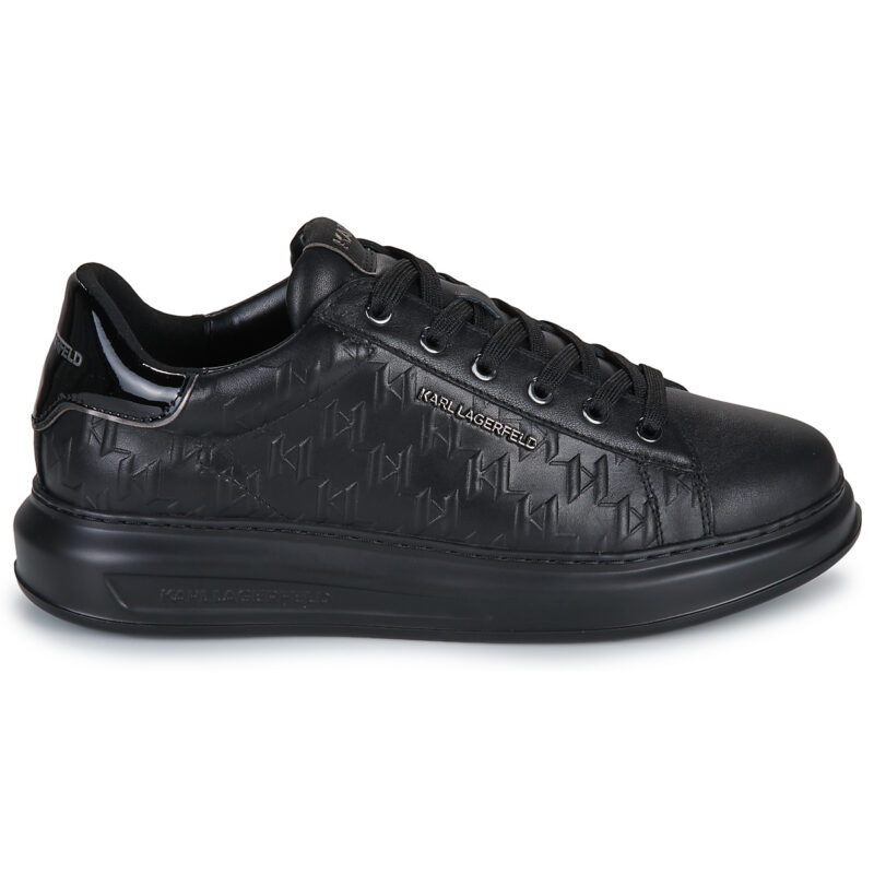 Karl Lagerfeld KAPRI MENS Monogram Emboss Lo Black Sneakers Men - 2