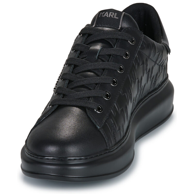 Karl Lagerfeld KAPRI MENS Monogram Emboss Lo Black Men's Sneakers - 3