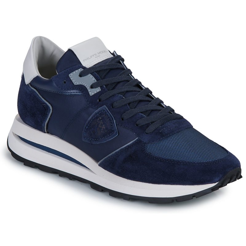 Philippe Model  TROPEZ HAUTE LOW MAN  Blu -  Sneakers Uomo - 1