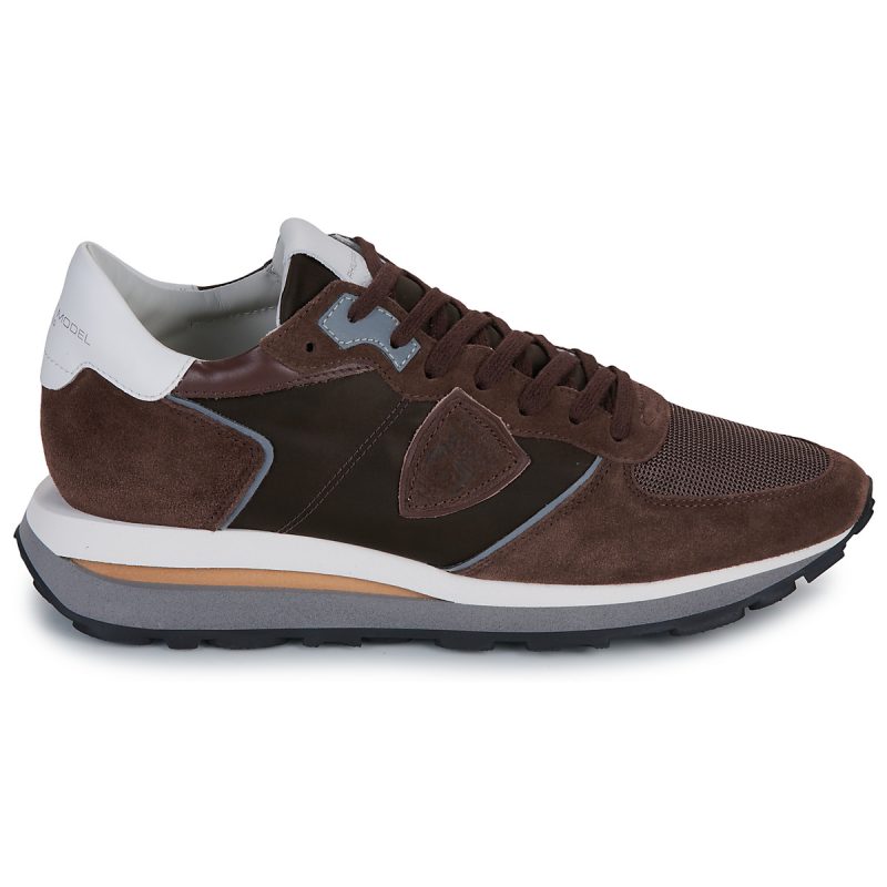 Philippe Model  TROPEZ HAUTE LOW MAN  Marrone -  Sneakers Uomo - 2