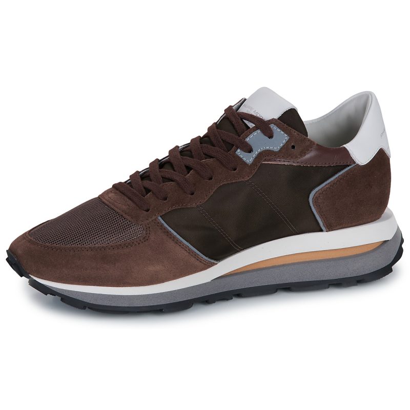 Philippe Model  TROPEZ HAUTE LOW MAN  Marrone -  Sneakers Uomo - 4