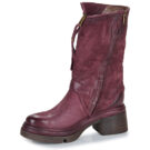 Airstep / A.S.98 EASY ZIP Rosso Stivaletti Donna - 4