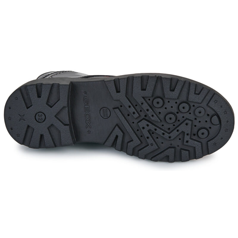 Geox J CASEY GIRL GLITTER Nero Boots Bambina - 7