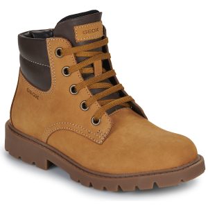 Stivaletti bambini ragazzo Geox  J SHAYLAX BOY  Marrone Geox 8050036180834