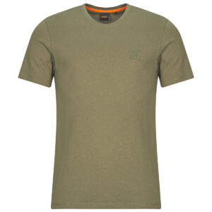 T-shirt uomo BOSS  Tales  Kaki BOSS 4063546983462