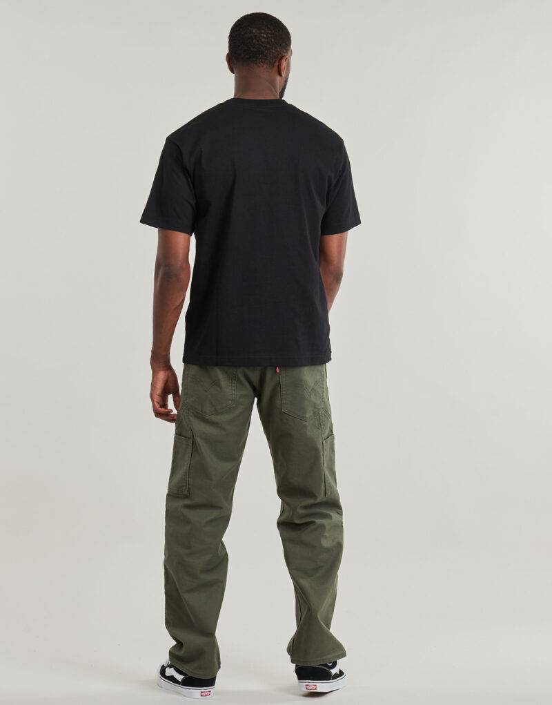 T-shirt Vans SALTON LOOSE SS Nero T-shirt maniche corte Uomo - 4