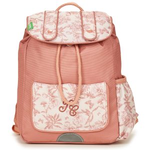 Zaini ragazza Tann's  TANN'S X TARTINE ET CHOCOLAT TOILE DE JOUY SAC A DOS  Rosa Tann's 3662498096018