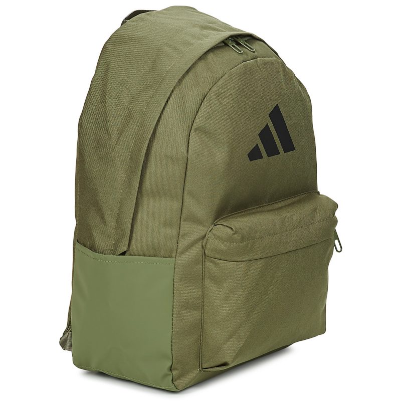 Uomo adidas Classic 3 Bar Logo Backpack Verde Zaino Uomo - 2