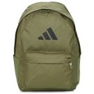 Uomo adidas Classic 3 Bar Logo Backpack Verde Zaino Uomo - 1