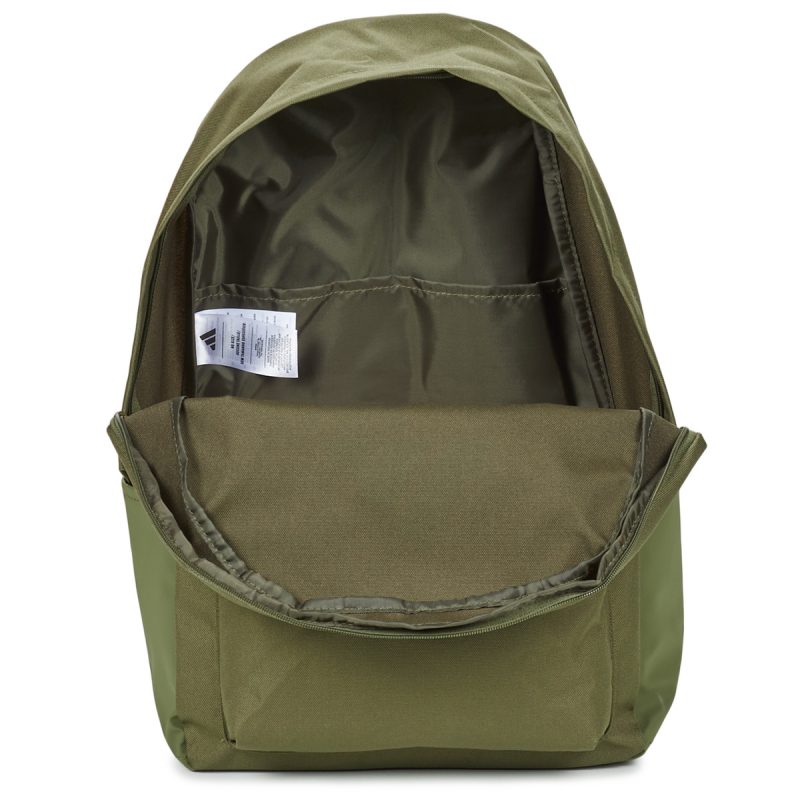 Uomo adidas Classic 3 Bar Logo Backpack Verde Zaino Uomo - 5