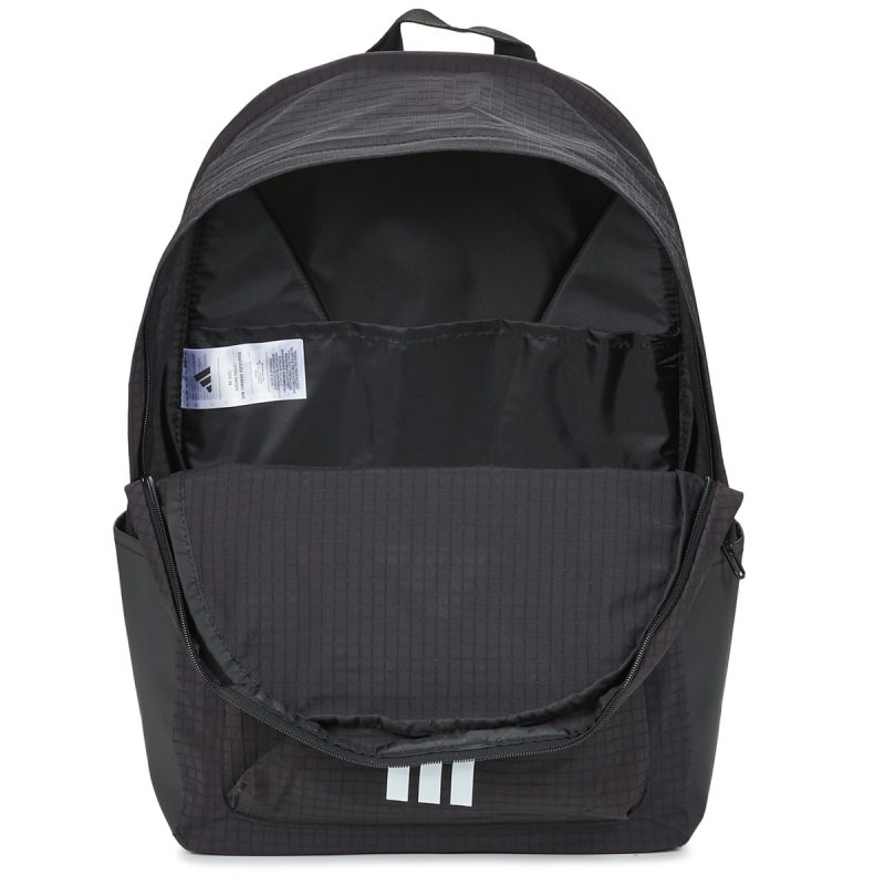 Uomo adidas Essentials 3-Stripes Backpack Back To School 2 Nero Zaino Uomo - 5