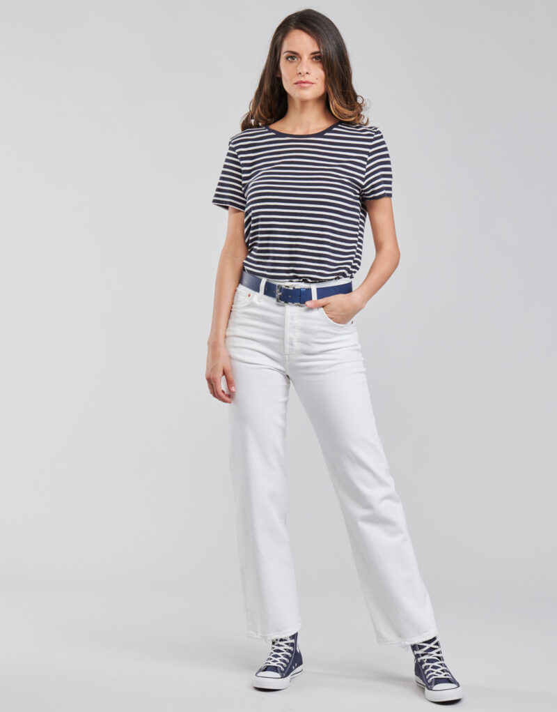 Jeans  Levis  RIBCAGE STRAIGHT ANKLE  Bianco -  Jeans Donna - 2