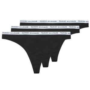 Perizoma  Tommy Hilfiger  THONG X3  Nero -  Perizoma Donna