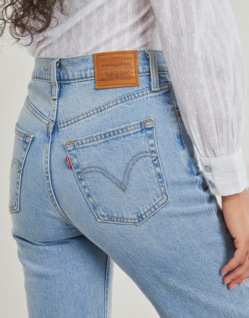 Jeans Flare  Levis  RIBCAGE BELLS  Blu -  Jeans Flare Donna - 5