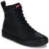 Camper TOURING Nero Sneakers alte Donna