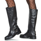 Bronx NEW-TOUGH Black Women's Low Boots - 8